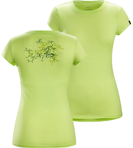 Multi Bird T-Shirt Women's 100% Cotton, short sleeved T-shirt with illustrated graphic