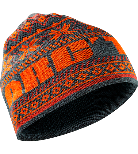 Nordiq Hat Men's Wool/acrylic blend beanie with bold, colourful details