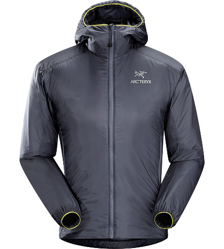 Nuclei Hoody Men's Lightweight, compact, trim-fitting belay jacket with a high warmth-to-weight ratio