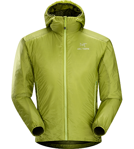Nuclei Hoody Men's Lightweight, compact, trim-fitting belay jacket with a high warmth-to-weight ratio