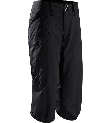 Parapet Capri Women's Casual capri pant constructed with lightweight, durable yet stretchy technical fabric for enhanced mobility during activity