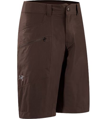 Perimeter Short Men's Mid-weight, articulated hiking shorts, designed and patterned for enhanced freedom of movement and comfort.