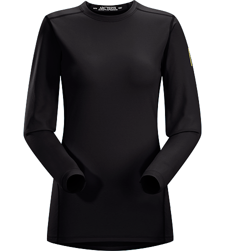 Phase AR Crew LS Women's <strong>Phase-Modelle: Feuchtigkeitsregulierende Basisschicht | AR: Allround. </strong>Leicht gefütterte Funktionsunterwäsche mit Rundhalsausschnitt. Ideal für schweißtreibende Aktivitäten bei kühlerem Wetter.