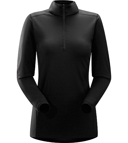Phase AR Zip Neck LS Women's <strong>Phase Series: Moisture wicking base layer | AR: All-Round. </strong>Lightly insulated, zip-neck base layer, designed for use during aerobic activities in cooler conditions.