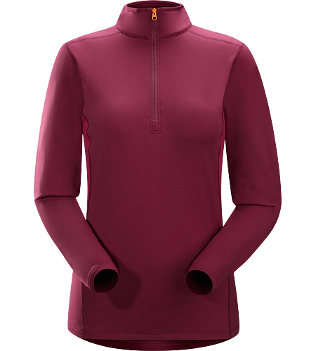 Phase SV Zip Neck LS Women's <strong>Phase Series: Moisture wicking base layer | SV: Severe Weather. </strong>Moisture-wicking base layer, constructed using odour-control fabric; Ideal as mid-level insulation during stop-and-go activities.
