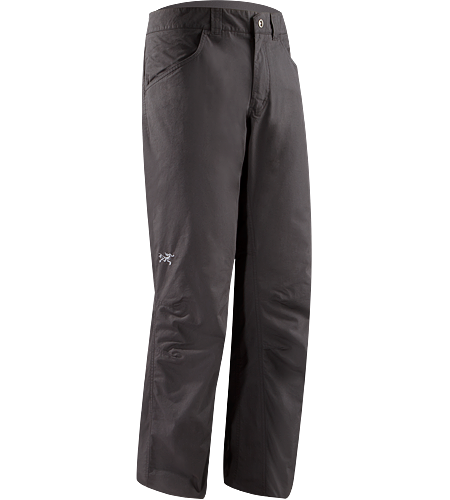 Renegade Pant Men's Lightweight canvas travel pants designed with subtle articulation for increased freedom of movement