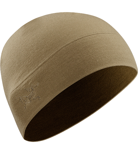 Rho LTW Beanie Leichte Mütze im Beanie-Stil aus Wollmischgewebe mit gesticktem Arc'teryx-Logo.
