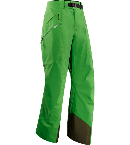 Sabre Pant Men's Built for riders/skiers, a lightly insulated, waterproof, GORE-TEX® pant with a Slide 'n Loc™ snap system to attach the jacket to pants.