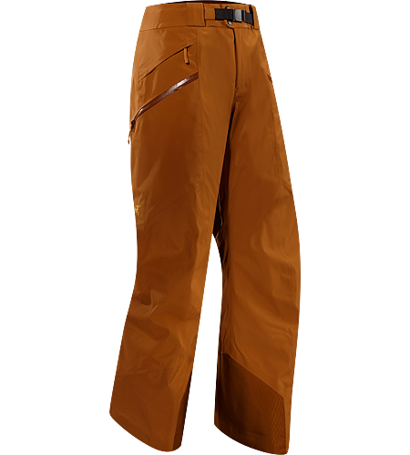 Sabre Pant Men's Built for riders/skiers, a lightly insulated, waterproof, GORE-TEX® pant with a Slide 'n Loc™ snap system to attach the jacket to pants.