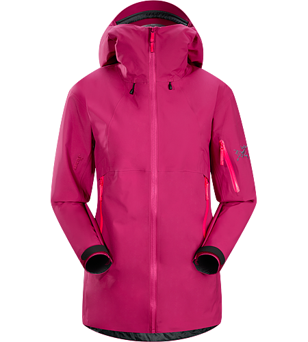 Scimitar Veste Femme Veste GORE-TEX® résistante à l'eau et respirante, conçue avec des options spécifiques aux sports de neige pour les aventures extrêmes de montagne à la fois sur piste et hors piste