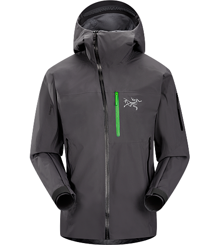 Sidewinder SV Jacket Men's Tough waterproof hardshell. Sidewinder front zipper curves away from your face. Our most durable snowsports specific waterproof shell.