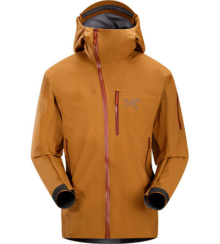 Sidewinder SV Jacket Men's Tough waterproof hardshell. Sidewinder front zipper curves away from your face. Our most durable snowsports specific waterproof shell.