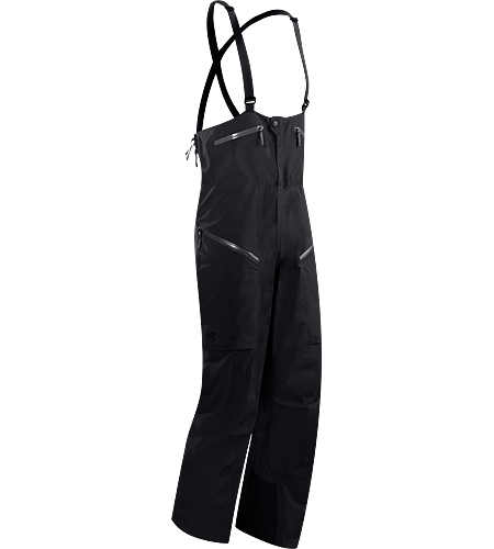 Stinger Bib Men's Durable and waterproof bib pant, patterned for gender specific articulation, and designed a higher bib, large volume thigh pockets, and an enhanced fit.