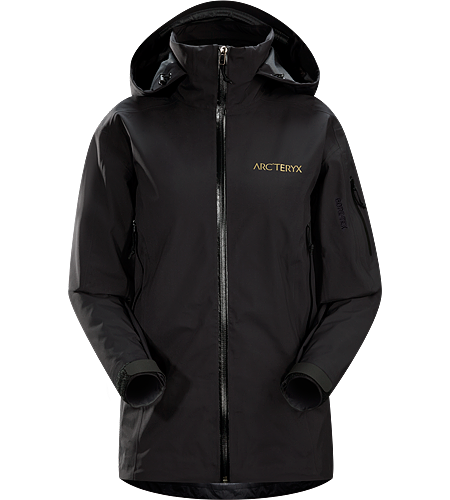 Stingray Jacket Women's Lightly insulated, waterproof GORE-TEX® with 3L softshell construction jacket designed for use on the ski hill.