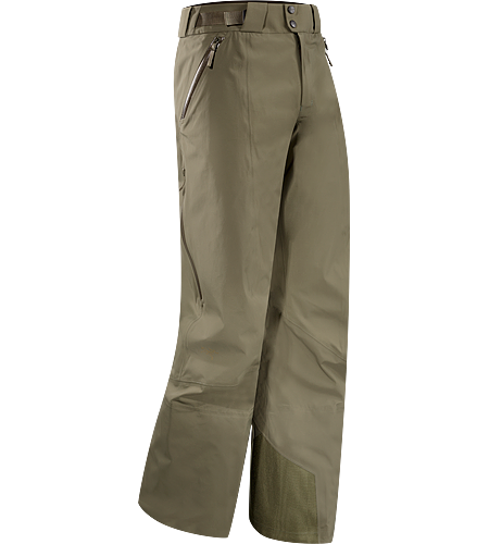 Stingray Pant Men's Waterproof GORE-TEX® with 3L softshell construction pants, ideal for all around skiing and snowboarding.