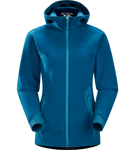 Strato Veste à Capuche Femme Sweat à capuche pour les sports de neige, isolant et respirant, avec capuche au bord laminé, conçu pour les superpositions.