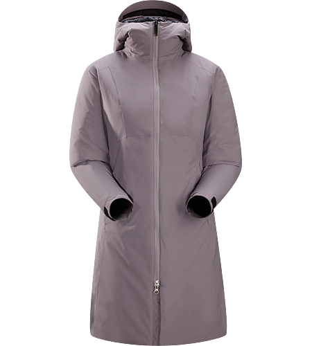 Sylva Parka Women's Women's specific, Insulated, windproof long coat with insulated hood and subtle design detailing. Ideal as a casual yet stylish urban coat for cold winter conditions.