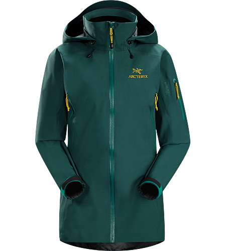 Theta AR Jacket Women's <strong>Theta Series: All-round mountain apparel with increased coverage | AR: All-Round. </strong>Lightweight and versatile GORE-TEX® jacket, features a tall collar with a Drop Hood™.