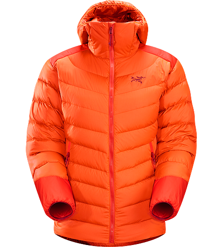 Thorium AR Hoody Women's <strong>Down Series: Down insulated garments | AR: All-Round. </strong>Generalist down hoody made from durable face fabrics and 750 fill grey goose down. Functions as a warm mid layer or standalone piece for cool, dry conditions.