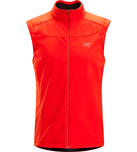 Trino Vest Men's Performance oriented vest with a combination of WINDSTOPPER® and stretchy Vistasari™ fabric for increased breathability. Ideal for high-output activities in cold conditions such as winter running and cross country skiing