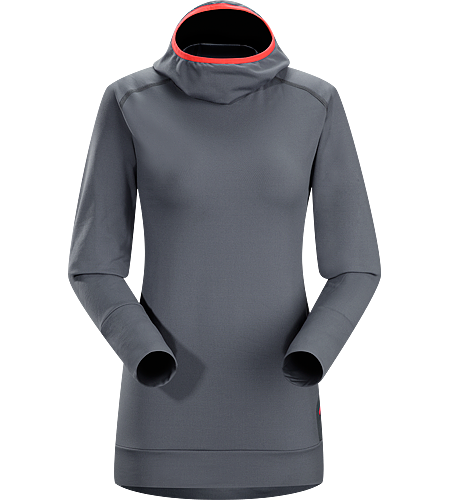 Vertices Hoody Women's A trim fitted, cold weather, base layer with a balaclava style hood