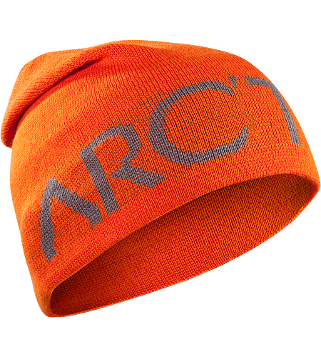Word Head Long Toque Länger geschnittene Mütze aus Wolle/Polyacryl-Mischgewebe mit eingestricktem Arc'teryx Schriftzug.