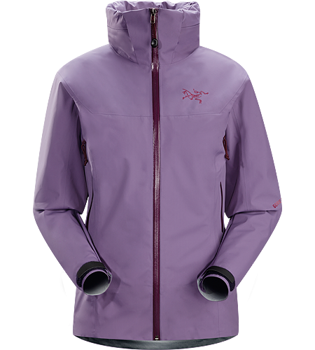 Zeta AR Jacket Women's Lightweight, waterproof GORE-TEX® jacket with a hood that stows away into the collar