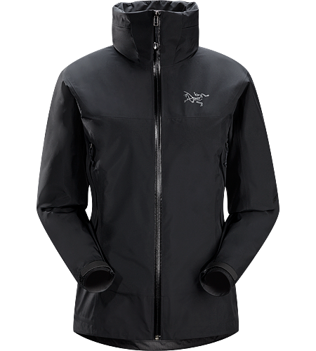 Zeta AR Jacket Women's Lightweight, waterproof GORE-TEX® jacket with a hood that stows away into the collar