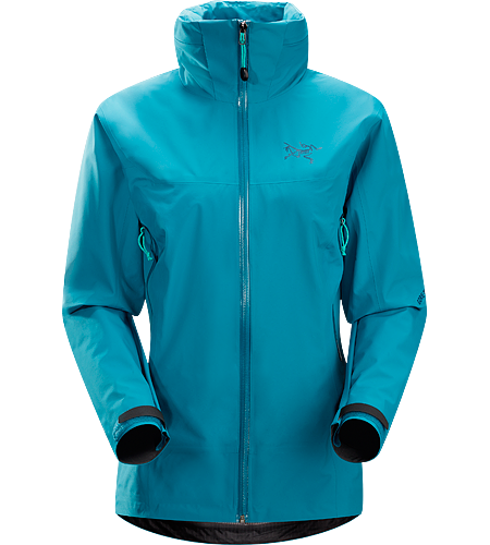 Zeta AR Jacket Women's Lightweight, waterproof GORE-TEX® jacket with a hood that stows away into the collar