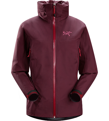 Zeta AR Jacket Women's Lightweight, waterproof GORE-TEX® jacket with a hood that stows away into the collar