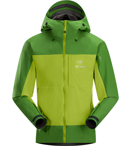 Alpha Comp Hoody Men's Alpha Series: Climbing and alpine focused systems. Composite construction jacket with versatile thermal management and zonal weather protection in a single garment.