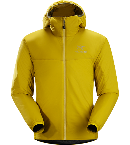 Atom LT Hoody Men's Atom Series: Synthetic insulated mid layers | LT: Lightweight. Insulated, mid-layer hoody with wind and moisture resistant outer shell; Ideal as a layering piece for cold weather activities.