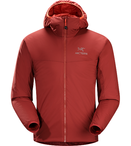 Atom LT Hoody Men's Atom Series: Synthetic insulated mid layers | LT: Lightweight. Insulated, mid-layer hoody with wind and moisture resistant outer shell; Ideal as a layering piece for cold weather activities.