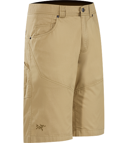 Bastion Long Men's Durable, hard-wearing, cotton/nylon canvas shorts designed for use at the crag or around town