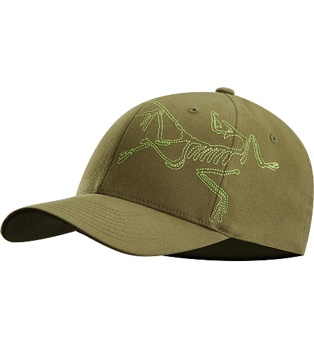 Bird Stitch Cap Men's A low profile cap with a stitched Bird logo on the front and FlexFit® construction