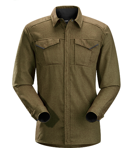 Cavus Shirt LS Men's Polyester/wool blend flannel shirt