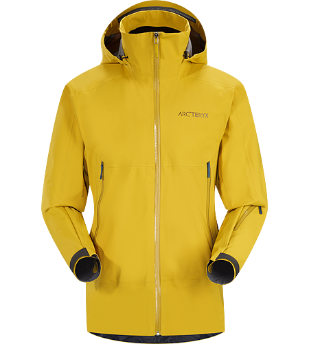 Crossbow Jacket Men's All mountain GORE-TEX® jacket for colder freeride or ski days. Two levels of backer loft add strategically placed warmth