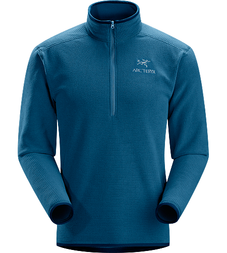 Delta AR Zip Neck Men's Delta Series: Mid layer fleece | AR: All-Round. Breathable, insulated, high-loft fleece jersey; Ideal as a layering piece