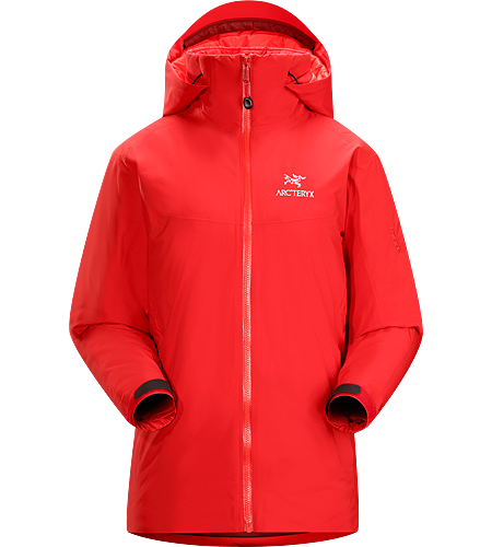 Fission SV Jacket Women's Fission Series: Insulated weatherproof outerwear | SV: Severe Weather. Waterproof, insulated jacket constructed with enhanced GORE-TEX® fabric with a softer face and Coreloft™ insulation. Our warmest, fully waterproof, synthetic insulated, all-mountain jacket.