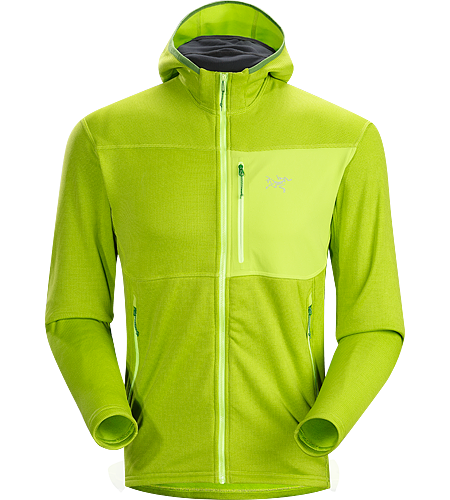 Fortrez Hoody Men's Warm, durable, midweight Polartec® Power Stretch Hardface® hooded fleece jacket that functions as a midlayer or a standalone piece.