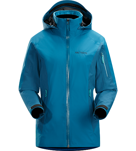 Meta Jacket Women's Lightweight, waterproof, breathable, lightly insulated GORE-TEX® jacket with a slim silhouette, designed for big mountain and resort skiing