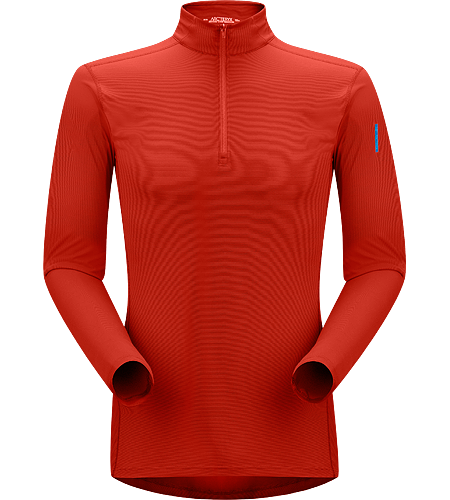 Phase SL Zip Neck LS Men's Phase Series: Moisture wicking base layer | SL: Superlight. Moisture-wicking base-layer with zip neck, constructed using odour-control fabric; Ideal as lightweight insulation layer during aerobic activities