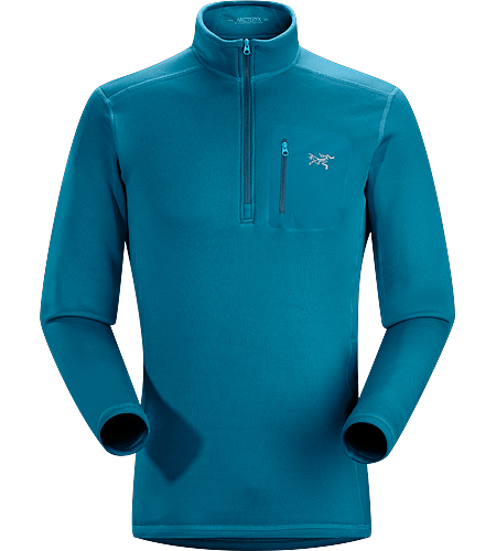 Rho AR Zip Neck Men's Breathable, moisture-wicking, insulated jersey with collar zip to aid with temperature regulation