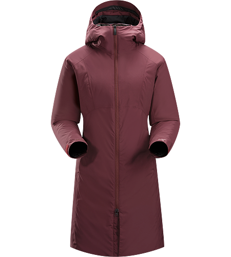 Sylva Parka Women's Women's specific, Insulated, windproof long coat with insulated hood and subtle design detailing. Ideal as a casual yet stylish urban coat for cold winter conditions.