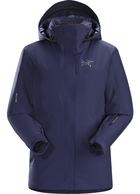 Andessa Jacket Women's Waterproof, down insulated jacket for cold days skiing and snowboarding in resort