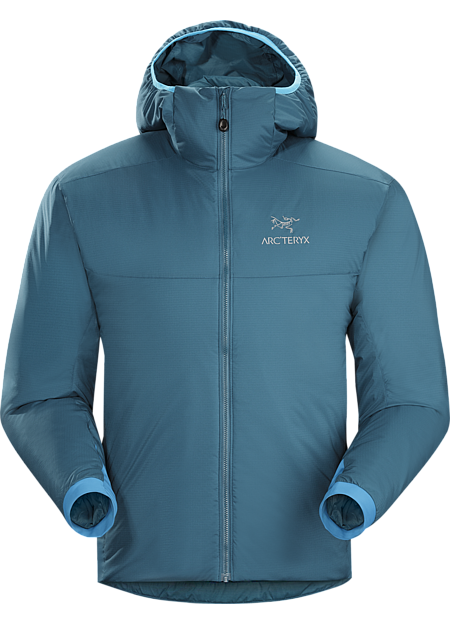 Atom AR Hoody Men's This versatile Coreloft™ insulated hoody functions as an outer layer in cold, dry conditions or as a mid layer in cold, wet conditions. Atom Series: Synthetic insulated mid layers | AR: All-Round.