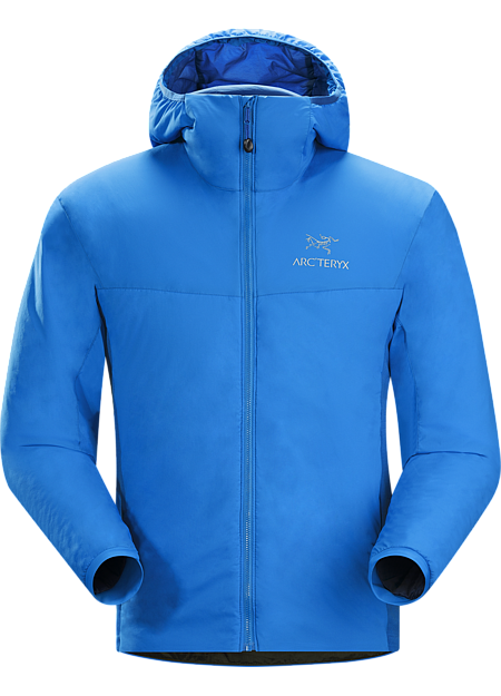 Atom LT Hoody Men's Isolierte, als mittlere Bekleidungsschicht geeignete Kapuzenjacke mit wind- und wasserfester Außenseite – ideal als Wärmeschicht bei niedrigen Temperaturen. Atom-Modelle Mittlere Bekleidungsschicht mit Synthetik-Isolierung | LT: Leicht.