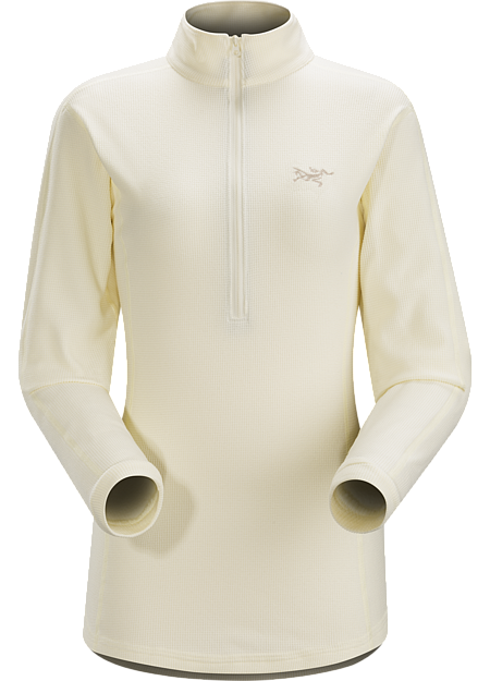 Delta LT Zip Neck Women's Leichter Microfleece-Pullover für Damen mit halblangem Reißverschluss, der als Basisschicht bei kalten Temperaturen und als Wärmelage in der Zwischensaison getragen werden kann. Delta-Modelle: Isolationsschicht-Fleece | LT: Leicht.