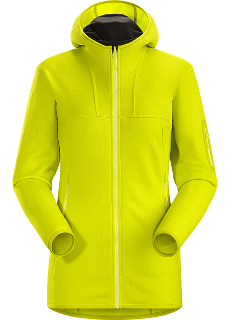 Fortrez Hoody Women's Durable midweight fleece hoody performs as a layering piece or standalone.