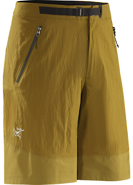 Gamma SL Hybrid Short Men's Durable, air permeable, lightweight technical climber’s shorts reinforced with stretchy, hardwearing Fortius™ 1.0 softshell for enhanced abrasion resistance and mobility. Gamma Series: Softshell outerwear with stretch | SL: Superlight.